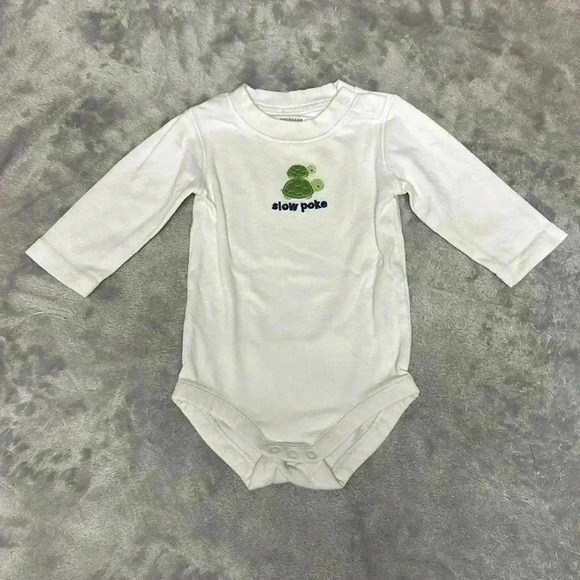 Gymboree - pair of baby onesies. Size 3 to 6 months - Picture 2 of 7
